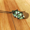 Dream Crystal Blue Fluorite Rope Necklace